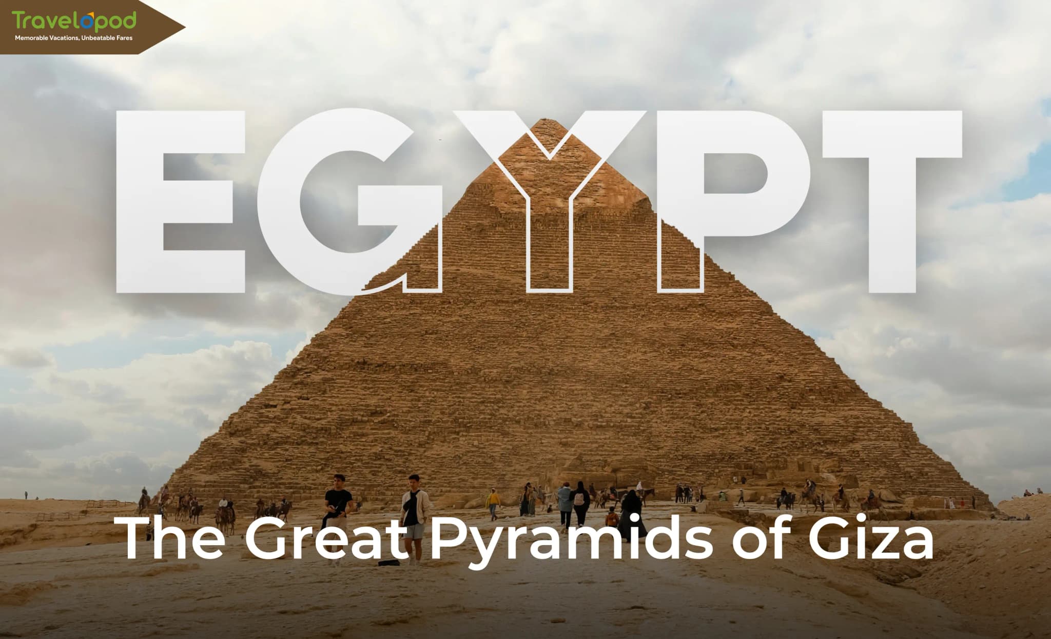 The Great Pyramids of Giza, Egypt