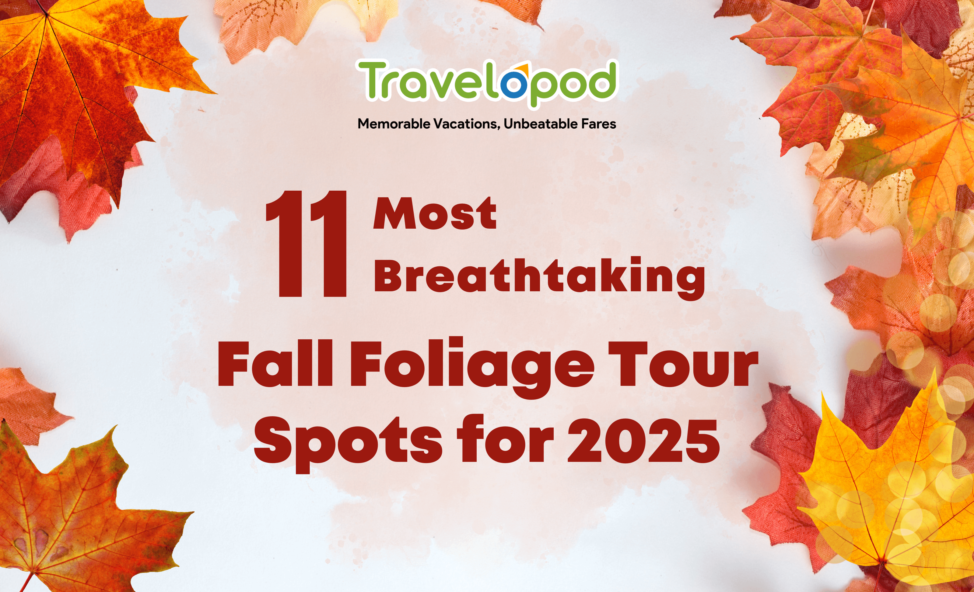 11 Most Breathtaking Fall Foliage Tour Spots for 2025