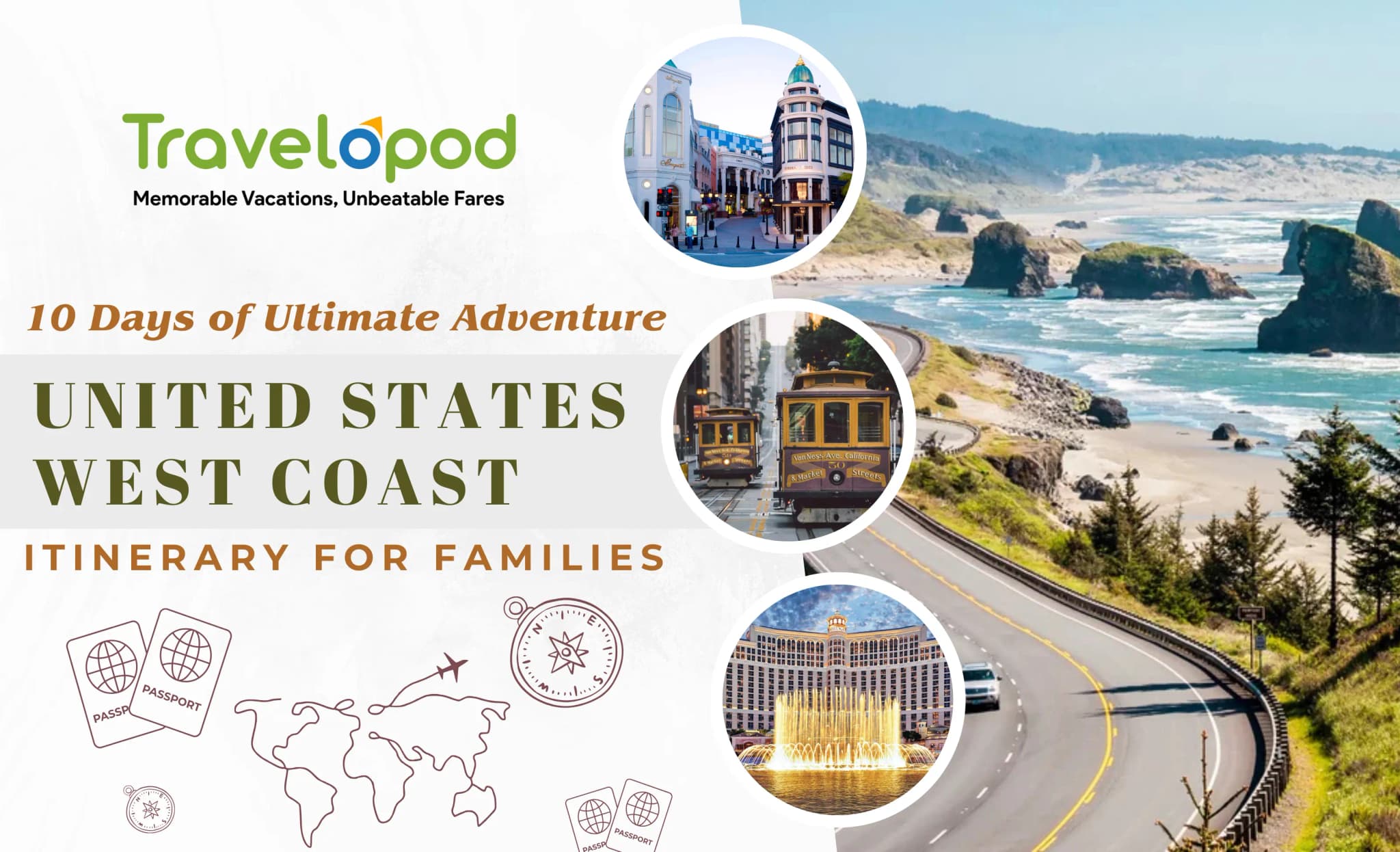 10 Days of Ultimate Adventure - US West Coast Itinerary for Families 