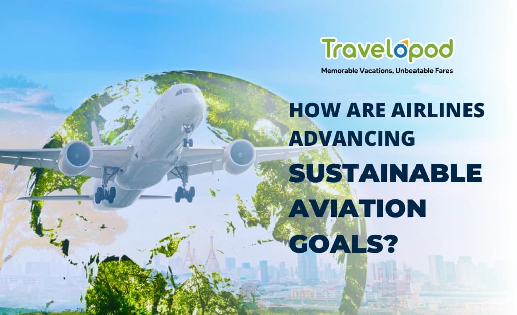 How Are Airlines Advancing Sustainable Aviation Goals?