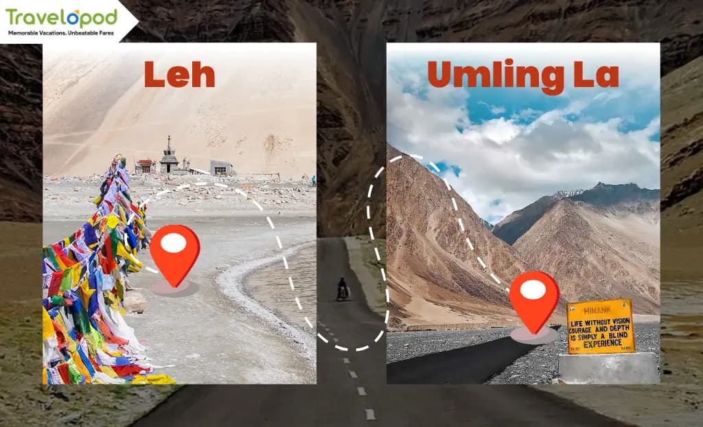Leh to Umling La: The Ultimate Ride into Thin Air